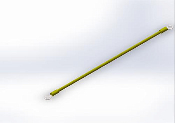 OSTEC Заземляющий проводник универсальный 6х200мм