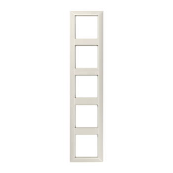 JUNG AS 500 Бежевая Рамка 5-ая ударопрочная AS585BF
