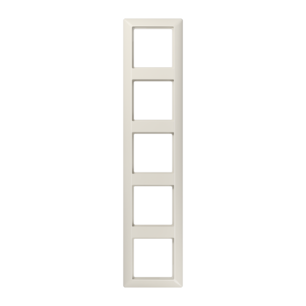 JUNG AS 500 Бежевая Рамка 5-ая ударопрочная AS585BF