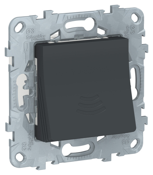 Купить SE Unica New Антрацит Звонок электронный, 70 дБ/1 м NU578654