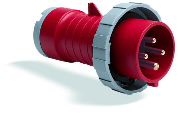 ABB P Вилка кабельная 332P3W, 32А, 3P+E, IP67, 3ч 2CMA166732R1000