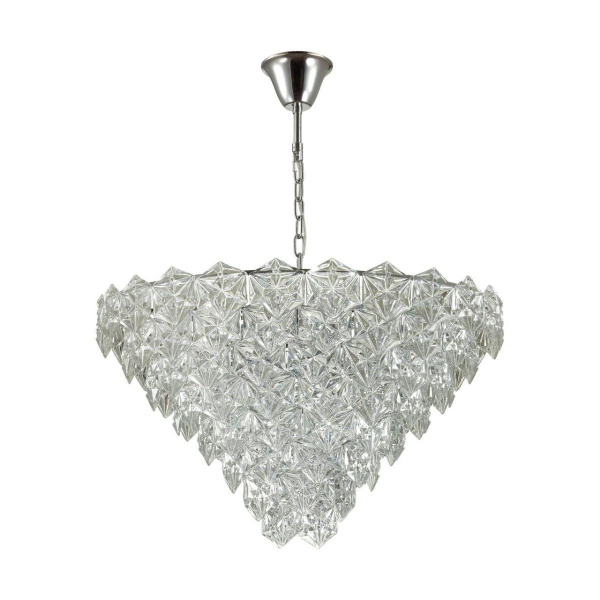 Odeon Light 4923/12 MODERN ODL22 325 хром/прозрачный/стекло Люстра E14 10*40W TALERTI