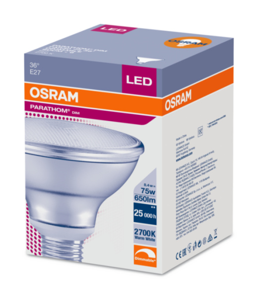 Купить Osram Лампа LED E27 8Вт 220-230В 2700К 4058075813236