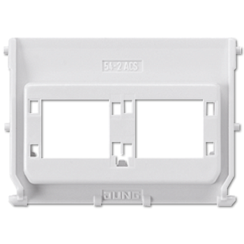 JUNG Монтажная вставка для разъемов соединительного модуля 54-2ACS