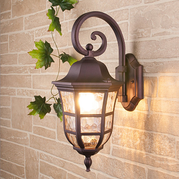 Elektrostandard Dorado D кофейное золото уличный настенный светильник GL 1013D 4690389135231 a043639