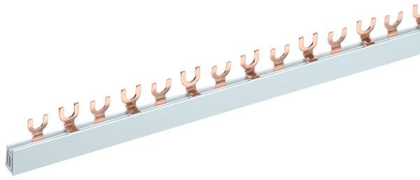 IEK Шина соединительная типа FORK (вилка) 2Р 63А (дл.1 м)