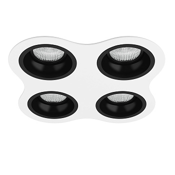 Lightstar Комплект из светильников и рамки DOMINO Domino Lightstar D64607070707 Lightstar Комплект из светильников и рамки DOMINO Domino Lightstar D64607070707