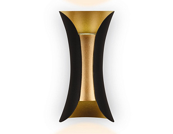 Ambrella Настенный светодиодный светильник FW193 BK/GD/S черный/золото/песок  LED 4200K 10W 100*200*85