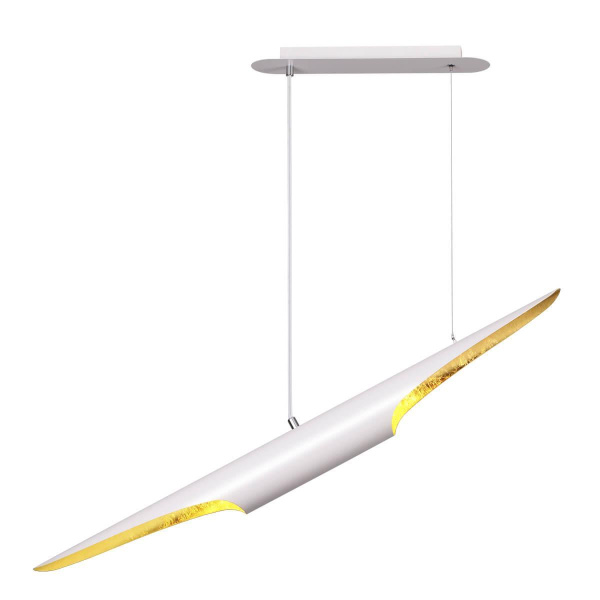 Odeon Light 3816/50WG ODL20 165 бел/золот/мет Подвесной свет-к GU10 LED 2*12W 220V WHITNEY