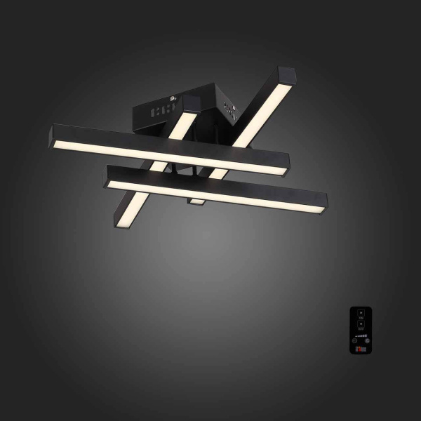 Купить ST LUCE SL933.402.04 Люстра потолочная  Черный/Черный, Белый LED 4*5,5W