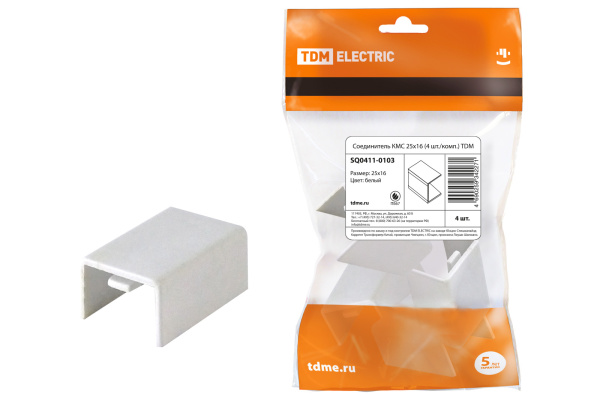 TDM Соединитель КМС 40x16 (4 шт./комп.) SQ0411-0104