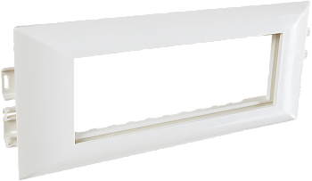 SPL Суппорт Mosaic 6 модулей для кабель-каналов 100х50 - ЭУИ 45х45(638004 - SPL - 100009S)