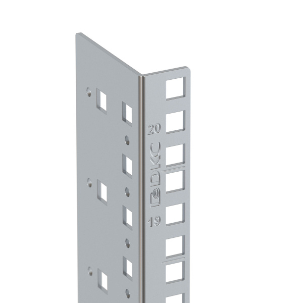 Купить DKC Вертикальные монтажные профили 20U, "L" для 19" IT-корпусов ДКС серии STI/CQE, 2шт