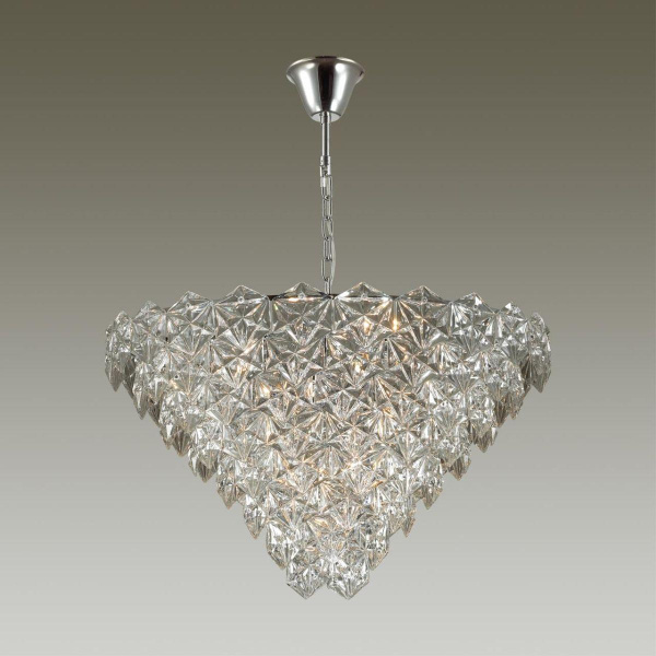 Купить Odeon Light 4923/12 MODERN ODL22 325 хром/прозрачный/стекло Люстра E14 10*40W TALERTI