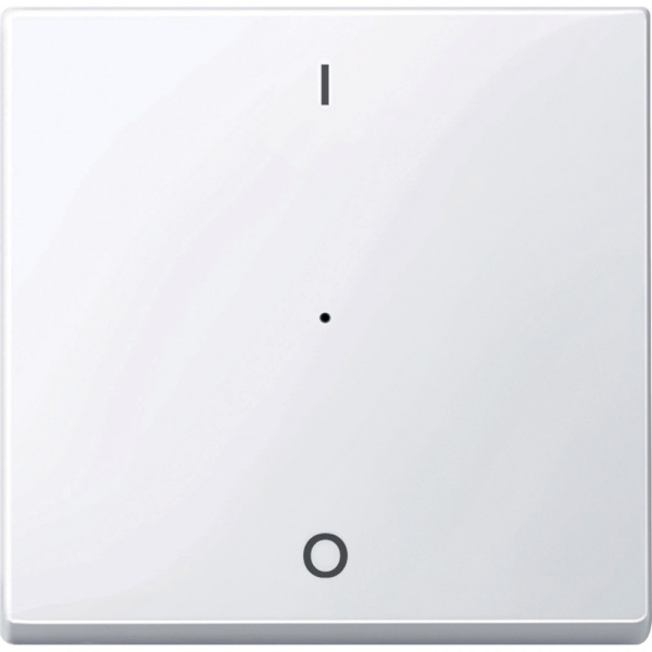 SE Merten KNX\EIB SM Актив Бел Клавиша для модуля 1-кнопочного выключателя, с символами 1/0 MTN619325