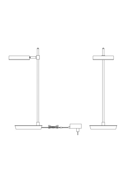 Купить Maytoni Technical Настольная лампа Черный MOD070TL-L8B3K