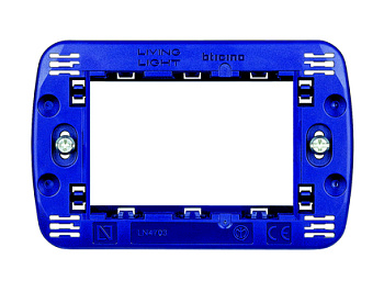 BT LL (LV, LT) Суппорт 3 модуля (115х72 мм) крепление на винтах LN4703