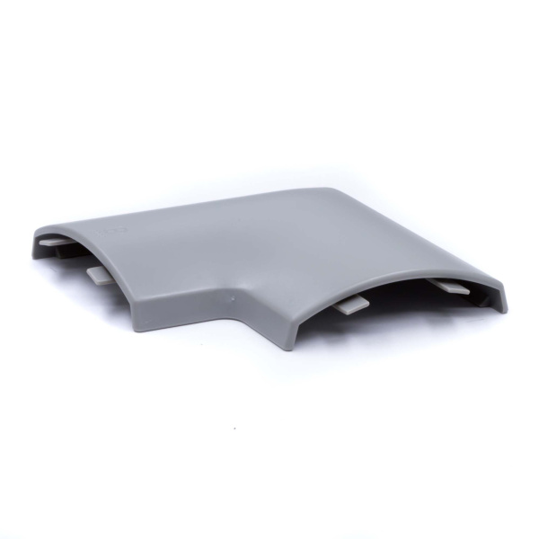 DKC Угол плоский для напольного канала 75х17 мм APSP G, цвет серый