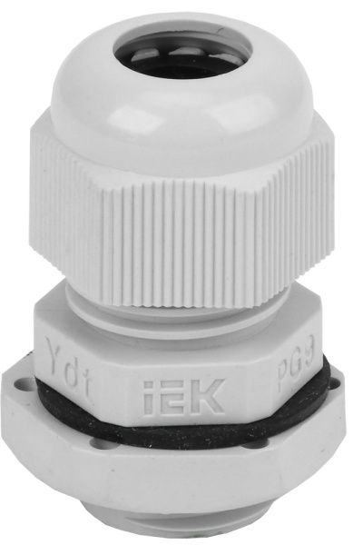 IEK Сальник PG 9 диаметр проводника 6-7мм IP54 (СТ)