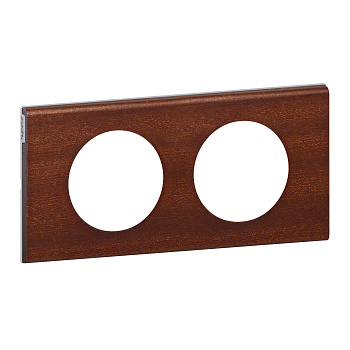 Legrand Celiane Орех Рамка 2-я (2+2 мод) 069222