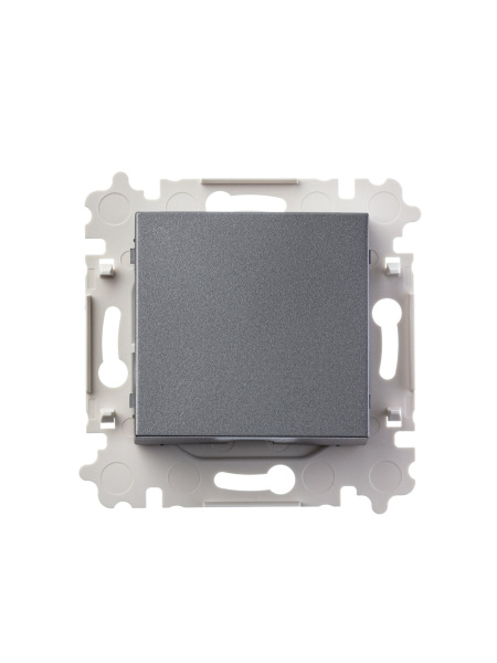 Купить ABB EPJ Levit сталь / дымчатый чёрный Кабельный вывод, сталь 2CHH480034A6069