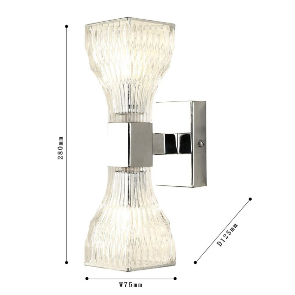 Купить Favourite Бра D125*W75*H280/ 2*G9*40W, excluded 2944-2W