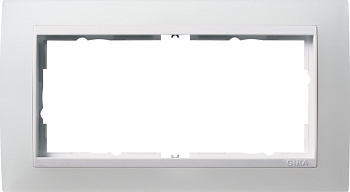 Gira Двойная рамка без перегородки 1002334