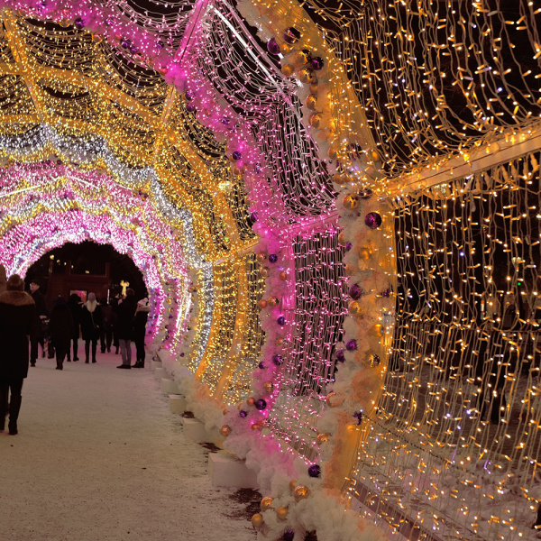 Купить Arlight Светодиодная гирлянда ARD-STRING-CLASSIC-10000-CLEAR-100LED-STD Rose Gold (230V, 7W) (Ardecoled, IP65) 025789