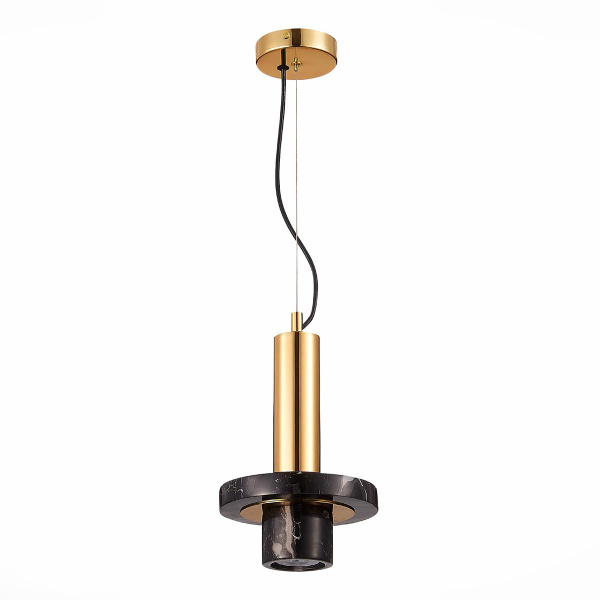 Купить ST Luce SL1210.403.01 Светильник подвесной Золото/Черный G9 1*3W