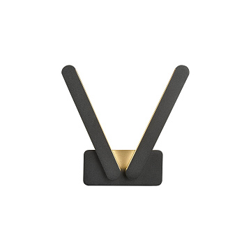 Vele Luce Meteora Подсветка Led L110*W50*H300 черный | black металл | metal VL7232W02