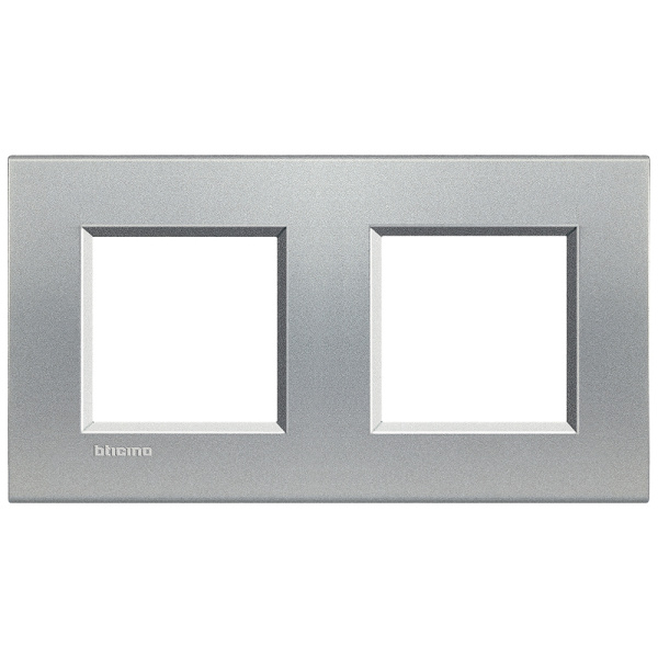 Купить BT LL Алюминий Рамка прямоугольная, 2+2 мод LNA4802M2TE