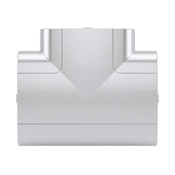 DKC Тройник 110х50 мм, цвет серый металлик