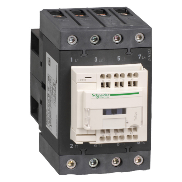 Купить SE Contactors D Контактор 4Р Everlink AC1 415В 60A, катушка управления 230В AC 50/60Гц LC1DT60A3P7
