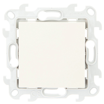 Simon 24 Слоновая кость Одноклавишный выключатель 2450101-031