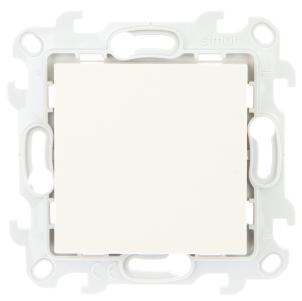 Simon 24 Слоновая кость Одноклавишный выключатель 2450101-031