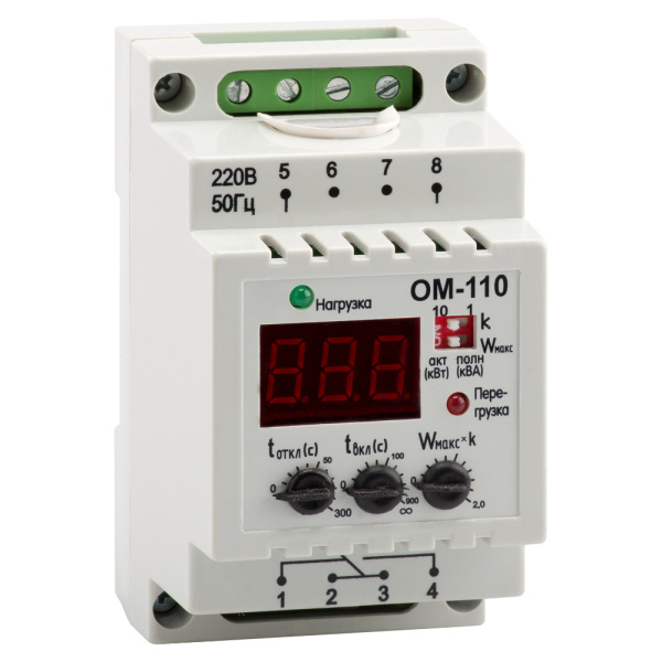 КЭАЗ Реле мощности OptiDin ОМ-110-УХЛ3.1