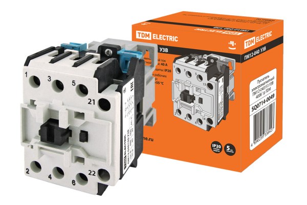 TDM Пускатель электромагнитный ПМ12-040151 У3В 400В 1р SQ0714-0049
