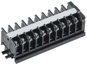 IEK Блок зажимов БЗН TK-020 2,5 мм2 20А на DIN-рейку 10 пар