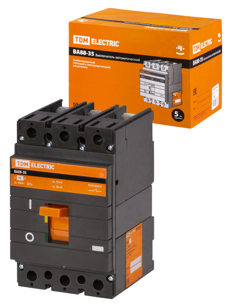 TDM Автоматический выключатель ВА88-35 3Р  63А 35кА SQ0707-0066
