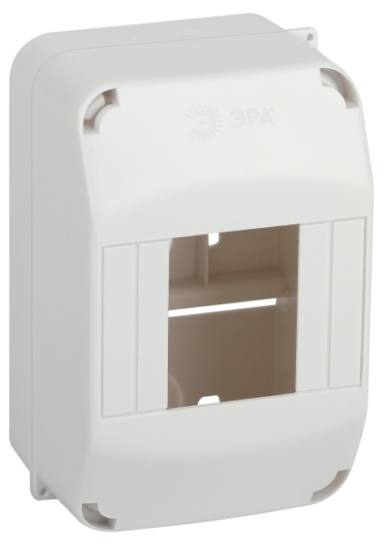 Корпус пластиковый навесной ЭРА SIMPLE КМПн 1/4 IP20 белый