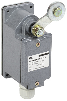 IEK Выключатель концевой ВП 16Г-23Б-231-55 У2.3 рычаг с роликом/ход вправо/cамовозврат 1з+1р IP55