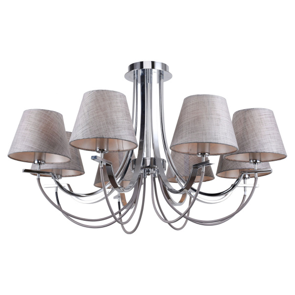 Lussole LGO Металл Хром /  Ткань Люстра E14 40W LSP-8090