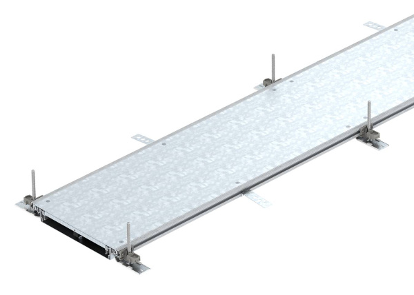 OBO Bettermann Секция кабель-канала OKA-W глухая 2400x300x40 мм (сталь) 7424402