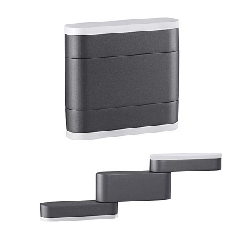 Novotech 358086 NT19 154 темно-серый Ландшафтный светильник IP54 LED 3000К 8W 220V KAIMAS