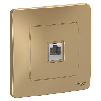 Systeme Electric Blanca внутр Титан Розетка компьютерная RJ45