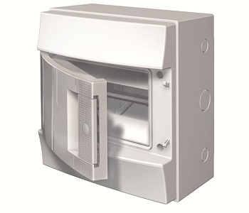 ABB Бокс настенный 8М непрозрачная дверь Mistral65 (с клемм) 1SLM006501A1101