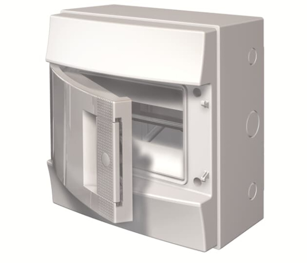 ABB Бокс настенный 8М непрозрачная дверь Mistral65 (с клемм) 1SLM006501A1101
