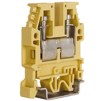 DKC CBD.6(Ex)i, проходной зажим синий 6 кв.мм ZCBX34