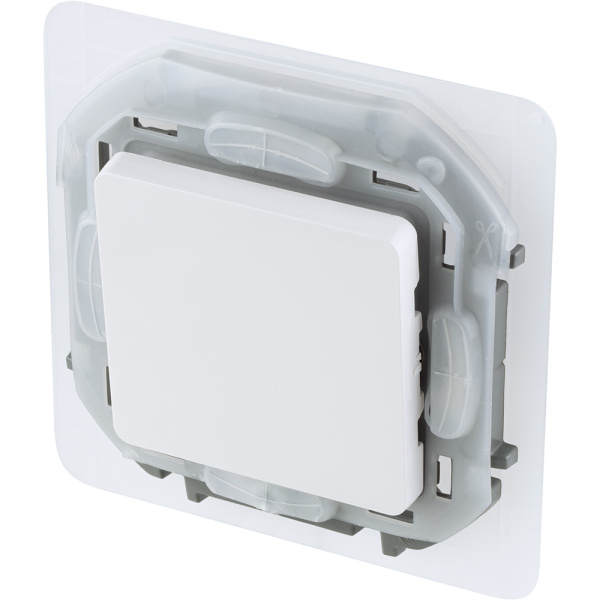 Купить Legrand INSPIRIA Белый Переключатель IP44 10 AX - 250 В 673670