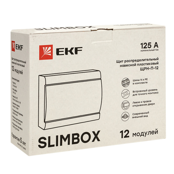 Купить EKF PROxima SlimBox Щит распред. навесной ЩРН-П-12 IP41